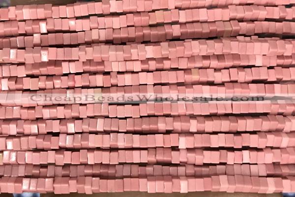 AGAT123 15 inches 2*3*3mm square oxidized agate beads