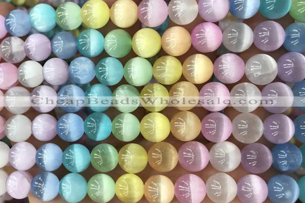 CALC05 15 inches 8mm round calcite gemstone beads