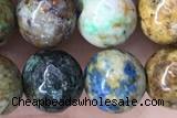 CHRY38 15 inches 8mm round chrysocolla gemstone beads