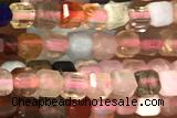 CUBE31 15 inches 3mm faceted cube gemstone beads