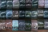 ROND57 15 inches 2*4mm heishi Indian agate gemstone beads