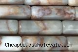 TUBE10 15 inches 4*13mm tube jasper gemstone beads