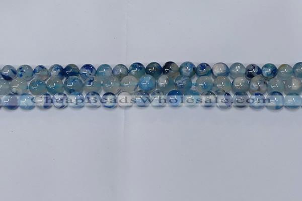 CAA1081 15.5 inches 6mm round sakura agate gemstone beads
