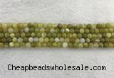 CAA1950 15.5 inches 4mm round banded agate gemstone beads