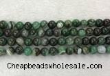 CAA1993 15.5 inches 10mm round banded agate gemstone beads