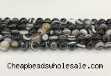 CAA5425 15.5 inches 10mm round agate gemstone beads