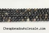 CAA5428 15.5 inches 8mm round agate gemstone beads