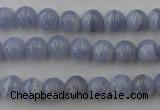 CAG2367 15.5 inches 8mm round blue lace agate beads wholesale