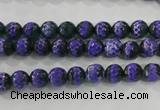 CAG5139 15 inches 6mm faceted round tibetan agate beads wholesale