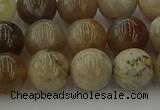 CAG9403 15.5 inches 10mm round ocean fossil agate beads wholesale