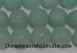 CAM1122 15.5 inches 8mm carved round amazonite beads wholesale