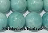 CAM1768 15 inches 10mm round amazonite gemstone beads