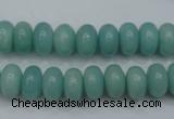 CAM910 15.5 inches 6*10mm rondelle amazonite gemstone beads wholesale