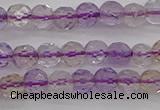 CAN105 15.5 inches 3.5mm faceted round ametrine gemstone beads