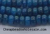 CAP369 15.5 inches 4*6mm rondelle apatite gemstone beads
