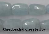 CAQ415 8*12mm – 18*28mm faceted nuggets natural aquamarine beads
