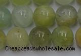 CAQ755 15.5 inches 14mm round aquamarine beads wholesale