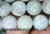CAQ843 15.5 inches 10mm round aquamarine beads wholesale