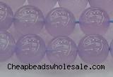CBC433 15.5 inches 12mm round purple chalcedony beads wholesale