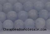 CCA406 15.5 inches 8mm round blue calcite gemstone beads