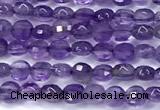 CCB1357 15 inches 2.5mm faceted coin amethyst beads