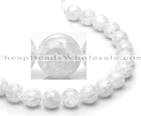 CCC18 16mm round grade A white crystal beads Wholesale