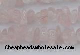 CCH653 15.5 inches 5*8mm - 6*10mm rose quartz chips beads