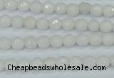 CCN1801 15 inches 6mm faceted round candy jade beads wholesale