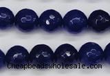 CCN1965 15 inches 14mm faceted round candy jade beads wholesale