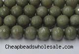 CCN2022 15 inches 4mm faceted round candy jade beads wholesale