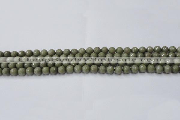 CCN2022 15 inches 4mm faceted round candy jade beads wholesale