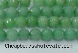 CCN2029 15 inches 4mm faceted round candy jade beads wholesale