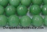 CCN2034 15 inches 14mm faceted round candy jade beads wholesale