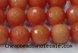 CCN2055 15 inches 14mm faceted round candy jade beads wholesale
