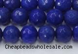CCN2068 15 inches 12mm faceted round candy jade beads wholesale