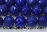 CCN2069 15 inches 14mm faceted round candy jade beads wholesale
