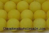 CCN2448 15.5 inches 8mm round matte candy jade beads wholesale
