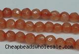 CCN2820 15.5 inches 4mm tiny faceted round candy jade beads