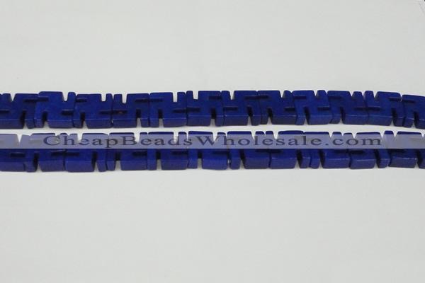 CCN3963 15.5 inches 20*20mm svastika candy jade beads wholesale
