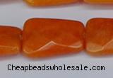CCN4251 15.5 inches 18*25mm faceted trapezoid candy jade beads