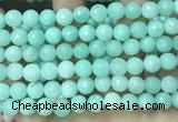 CCN5052 15.5 inches 8mm & 10mm faceted round candy jade beads