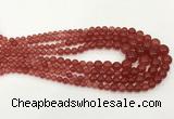 CCN5193 6mm - 14mm round candy jade graduated beads