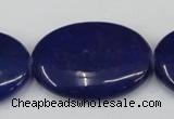 CCN560 15.5 inches 25*35mm oval candy jade beads wholesale