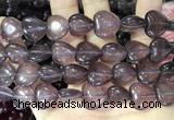 CCN5948 15 inches 14*14mm heart candy jade beads Wholesale