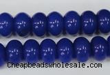 CCN96 15.5 inches 8*12mm rondelle candy jade beads wholesale