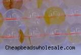 CCR364 15.5 inches 12mm round citrine beads wholesale