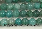 CCS871 15.5 inches 3mm round natural chrysocolla gemstone beads