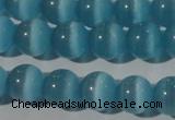 CCT1350 15 inches 6mm round cats eye beads wholesale