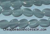 CCT601 15 inches 4*6mm oval cats eye beads wholesale