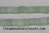 CCU40 15.5 inches 6*6mm cube amazonite beads wholesale